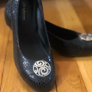 Italian Leather Brighton Blaze Pumps